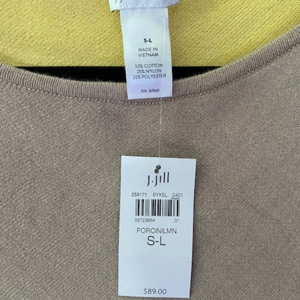 J. Jill Poncho S-L New with Tags - Picture 2 of 3